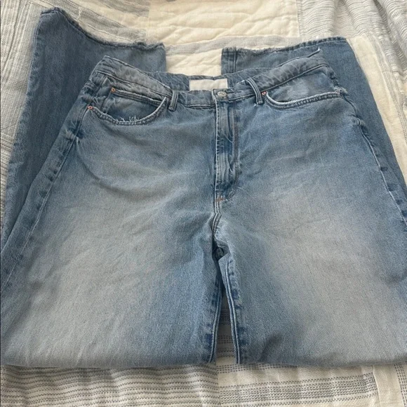 Mother Denim high waisted tunnel vision sneak jeans - Picture 3 of 12